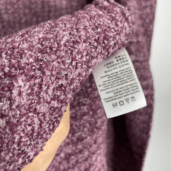 BAREFOOT DREAMS COZY CHIC LITE Montecito Cardi Cardigan 494 Plum WOMENS SMALL s - Picture 5 of 6